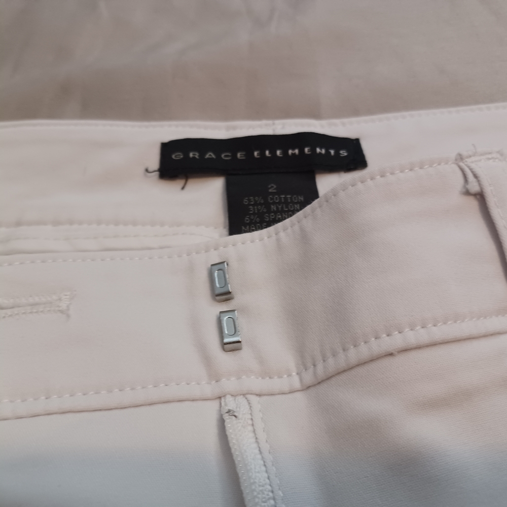 Classic White Pants By Grace Elements - image 2
